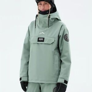 DOPE Snow Faded Green Snowboard Jacket